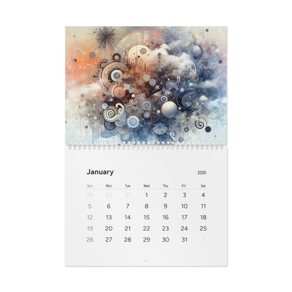 Echos Explored Standard Wall Calendar (2025).