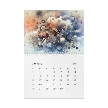 Echos Explored Standard Wall Calendar (2025).