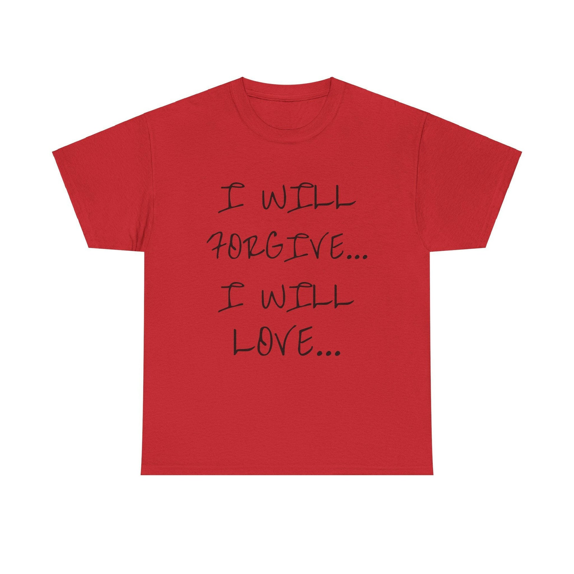 I WILL… Unisex Heavy Cotton Tee.