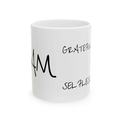 I AM Ceramic Mug, (11oz).